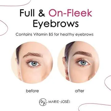 Marie-José & Co - Eyebrow Soap - Eco Styling Gel Soap - Includes A Handy Eyebrow Brush - Waterproof, and Clear Eyebrow Gel - Gives Eyebrows Shape and Volume all day long!