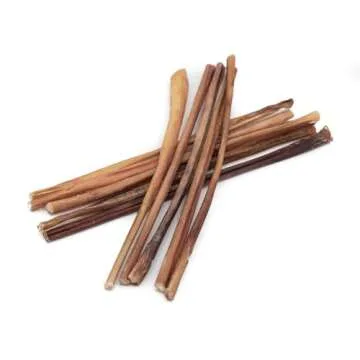 Best Bully Sticks 12 Inch Odor-Free Bully Sticks for Dogs - 12 Count (Pack of 1) - 100% Natural Grass-Fed Beef, Easily Digestible, No Grain or Rawhide - Large Breeds