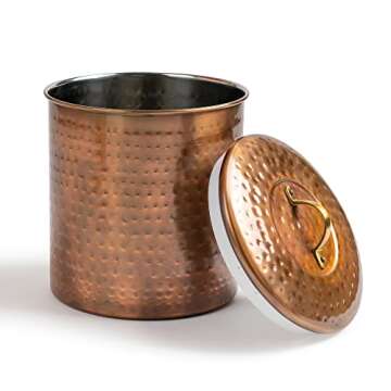 Antique Copper Stainless Steel Canister Set for Kitchen