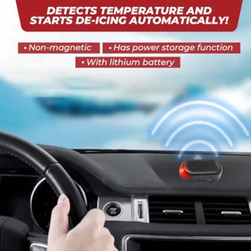 4 PCS Anti-Freeze Car Snow Removal & Security Device