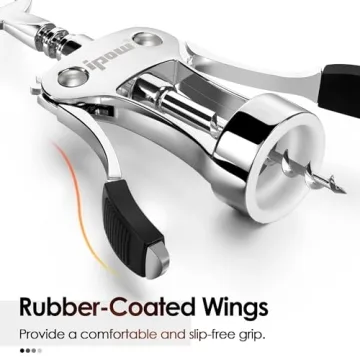 IPOW Wine Opener, Durable Rose Gold Corkscrew for Wine Lovers