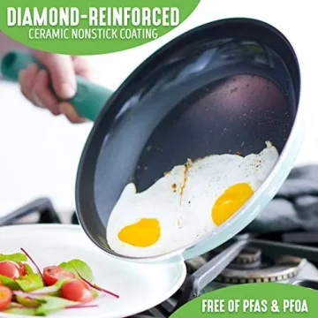 GreenLife Soft Grip Nonstick Cookware Set - 13 Pieces