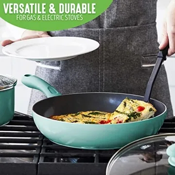 GreenLife Soft Grip Nonstick Cookware Set - 13 Pieces