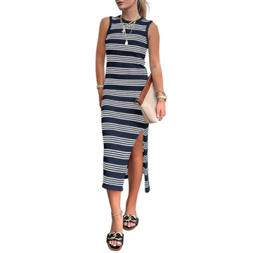 PRETTYGARDEN Women's Summer Bodycon Sundress - Stylish & Comfortable