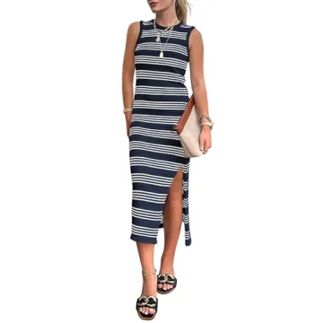 PRETTYGARDEN Women's Summer Bodycon Sundress - Stylish & Comfortable