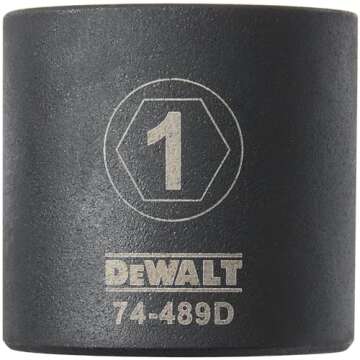 DEWALT DWMT74738 Tough Box 23 PC 3/8" Drive Impact Socket Set