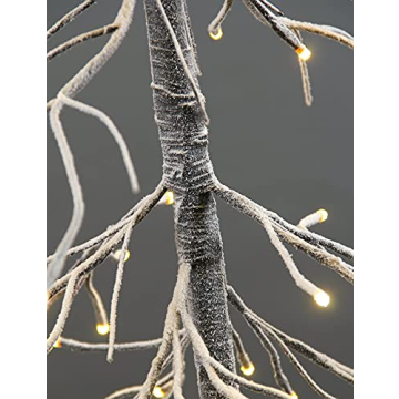 Lightshare Set of 3 Snowy Fir Trees for Festive Decor