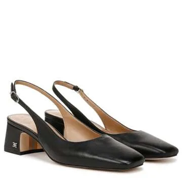 Sam Edelman Women's Terra Slingback Black 6 Medium