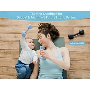 Giftty Baby Dumbbell Silicone Teething Toy for Infants