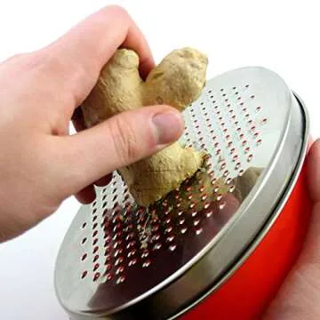 Versatile Cheese Grater & Zester with Storage for All