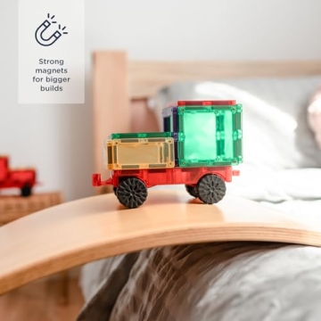 CONNETIX Magnetic Tiles Rainbow Motion Pack 24 Pieces