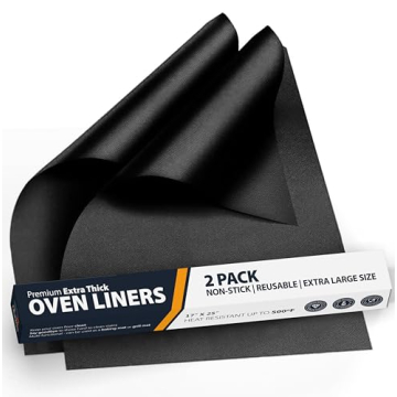 Non-Stick Heavy Duty Oven Liners - 2 Pack