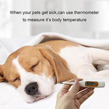 Complete Pet First Aid Kit with Thermometer & Otoscope