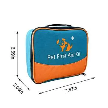 Comprehensive Pet First Aid Kit for Dogs, Cats & More