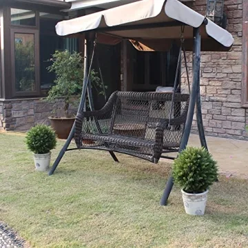 ECOLVANT 21'' Artificial Topiary Tree for Home and Garden