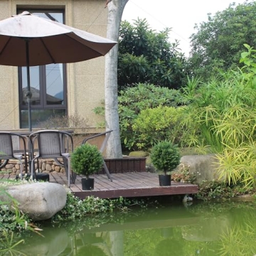 ECOLVANT 21'' Artificial Topiary Tree for Home and Garden