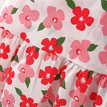 Adorable Toddler Summer Dress with Bowknot and Tutu