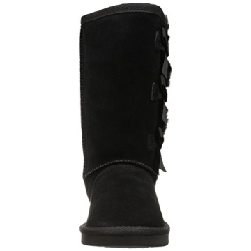 Koolaburra UGG Kid's Victoria Tall Boot Black Cozy Stylish