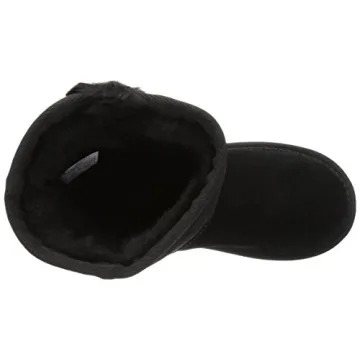Koolaburra UGG Kid's Victoria Tall Boot Black Cozy Stylish