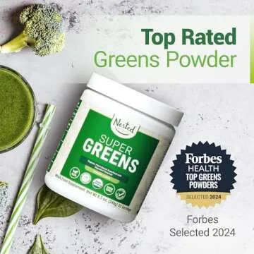Super Greens Daily Greens Superfood Powder - Organic Green Powder