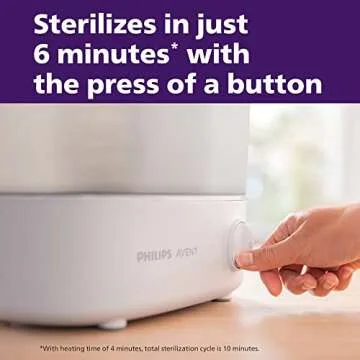 Philips AVENT Microwave Steam Sterilizer - Quick & Effective