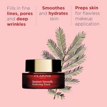 Clarins Instant Smooth Perfecting Touch | Primer, Face Makeup Pore Minimizer | Blurring Primer Targe...