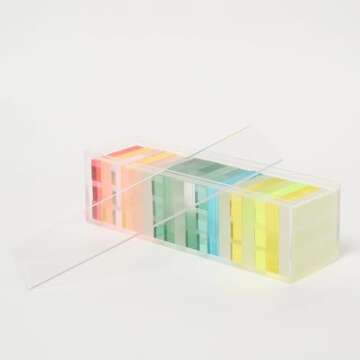 Lucite Jumbling Tower | Ombre Sherbert