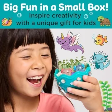 Axolotl Terrarium STEM Kit for Kids 6-8