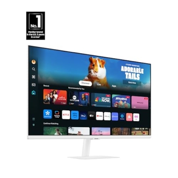 SAMSUNG 32-Inch M5 Smart Monitor - FHD & Features