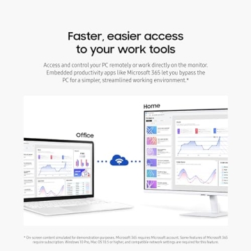 SAMSUNG 32-Inch M5 Smart Monitor - FHD & Features