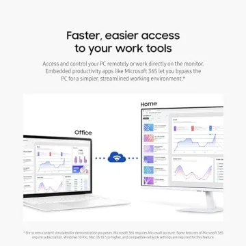 SAMSUNG 32-Inch M5 Smart Monitor - FHD & Features