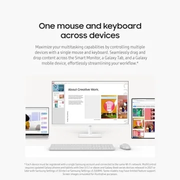 SAMSUNG 32-Inch M5 Smart Monitor - FHD & Features