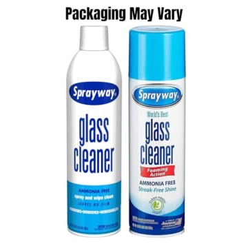 Sprayway, Glass Cleaner, 19 Oz Cans, Pack of 2