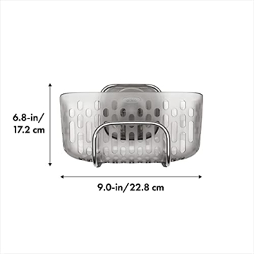 OXO Sink Sponge Holder - Stronghold Suction Organizer