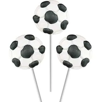 Fruidles Soccer Ball Candy Super Sports, Individually Wrapped - (Pack of 24)