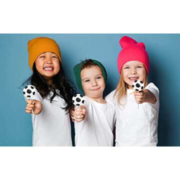 Fruidles Soccer Ball Candy Super Sports, Individually Wrapped - (Pack of 24)