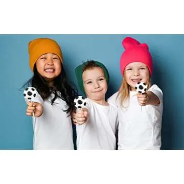 Fruidles Soccer Ball Candy Super Sports, Individually Wrapped - (Pack of 24)