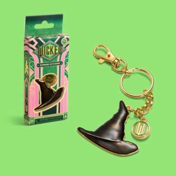 The Noble Collection Wicked. Elphaba Keychain, Multicolor, One Size