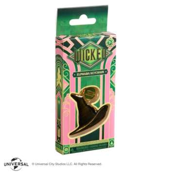 The Noble Collection Wicked. Elphaba Keychain, Multicolor, One Size