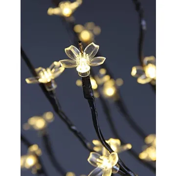 Lightshare 6.5FT 208 LED Cherry Blossom Tree, Lighted Artificial Tree for Decoration Inside and Outside, Home Patio Wedding Festival Christmas Decor