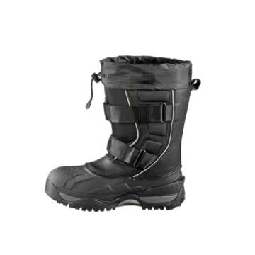 Baffin Eiger Men's Winter Boots, Polar Rated, -60 to -76 degrees Fahrenheit, Tall Height, Bk1 - Black, Size 13