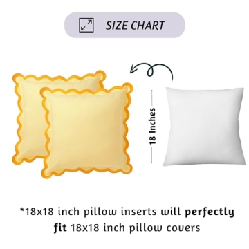 Folkulture 18x18 Throw Pillow Covers Set of 2 Cotton