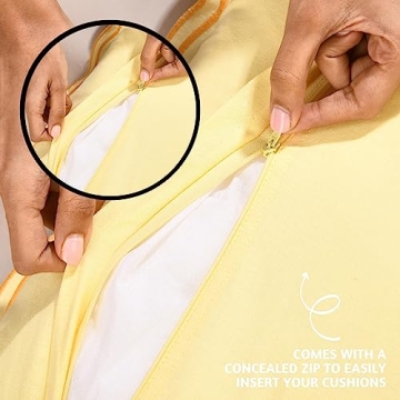 Folkulture 18x18 Throw Pillow Covers Set of 2 Cotton