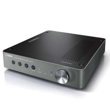 YAMAHA WXC-50 MusicCast Wireless Streaming Preamplifier (Dark Silver)