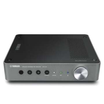 YAMAHA WXC-50 MusicCast Wireless Streaming Preamplifier (Dark Silver)