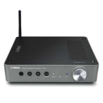 YAMAHA WXC-50 MusicCast Wireless Streaming Preamplifier (Dark Silver)