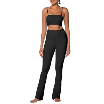 Sunzel High Waist Flare Leggings for Ultimate Comfort