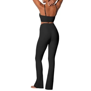 Sunzel High Waist Flare Leggings for Ultimate Comfort