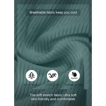 JMIERR Men's Slim Fit Button Henley Shirts for Summer