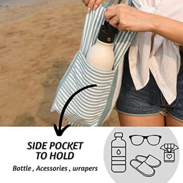 Stylish Folkulture Beach Bag for Women - Perfect for All Occasions!